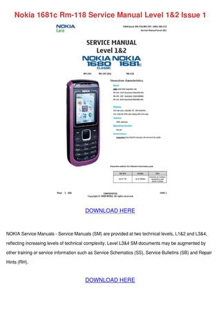 Nokia rm 394 pinout 3